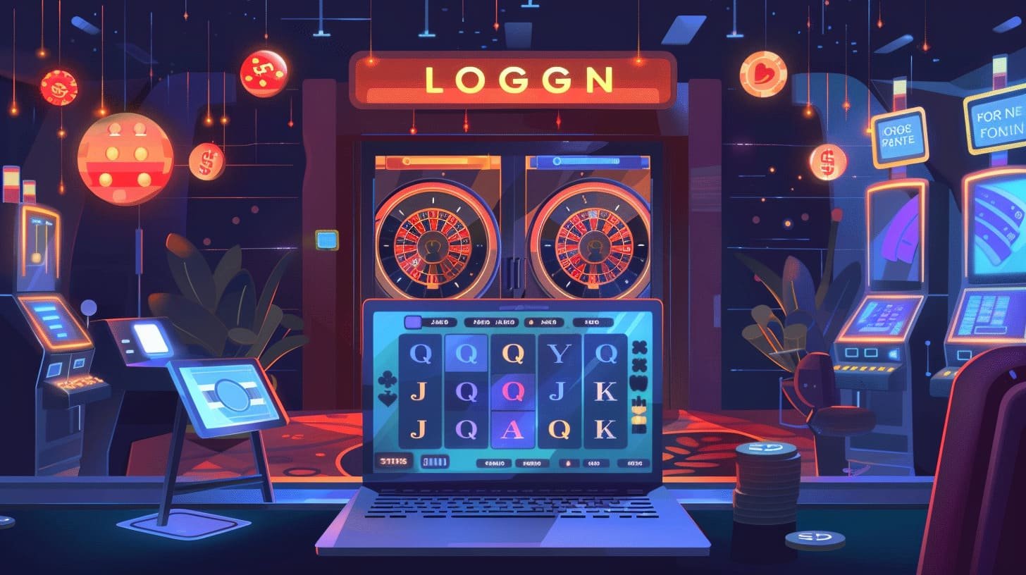Vbet777 ဘင်ဂို ဂိမ်းခန်းတွင် Live Bingo ကစားနေသော မြင်ကွင်း